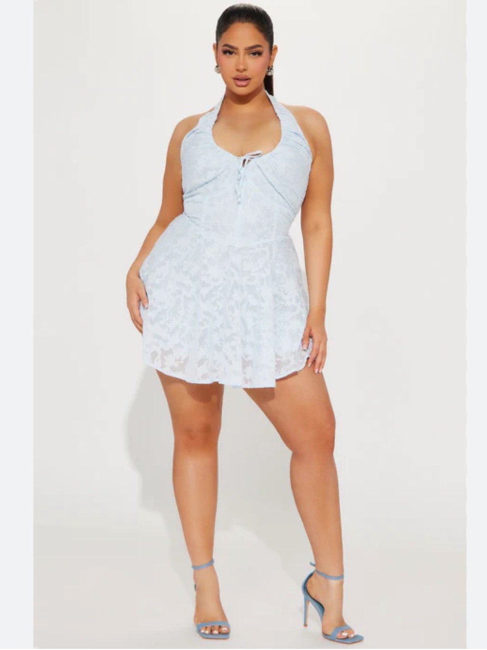Fashion Nova Cindy Chiffon Mini Dress